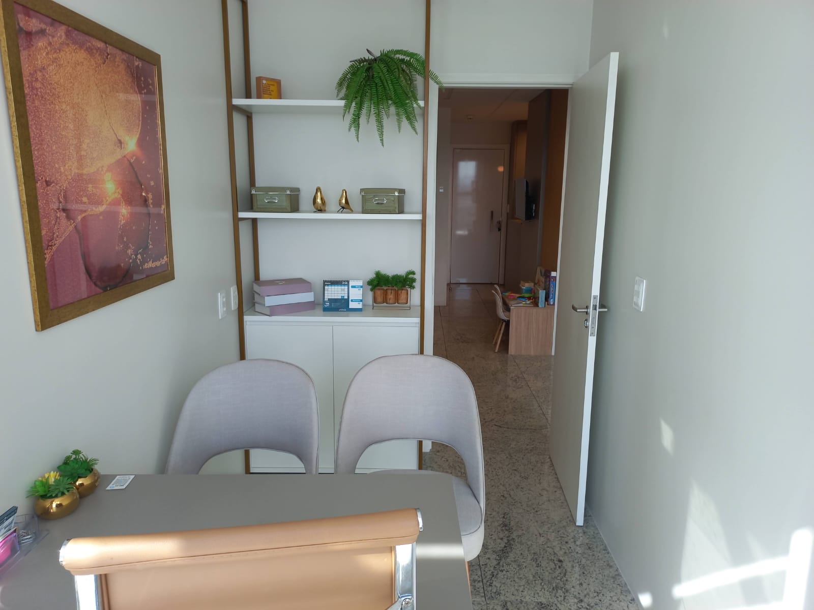Vista ampla da Clínica Psiquê